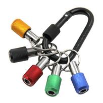 Hex Shank Screwdriver Drill Bit Keyring Extension Bar Quick Release