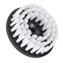 5in Electric Drill Soft Brush Scrubber Cleaning Brush For Carpet Leather Upholstery Cleaning Attachment Cleaning Tools white