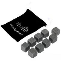 Whiskey Cold Soapstone Whisky Stones Sipping and Chilling Rocks Ice Cubes Wine Scotch Beer with Carrying Pouch Bar Accessories