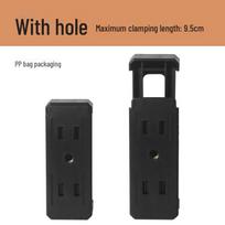 Universalus mobiliojo telefono tiesioginės transliacijos stovas su metaliniu varžtiniu spaustuku Back hole clip with hole