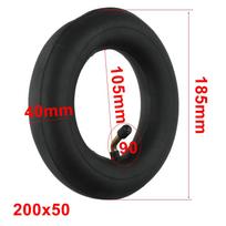 8x2 tvirtas ABS guminis vidinis ratas – aukščiausios kokybės inner tube black