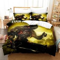 Žaidimo Dark Souls Patalynės Komplektas Antklodės Užvalkalas Lovos Komplektas Antklodės Užvalkalas Pagalvės Užvalkalas Antklodė Karališko Dydžio Karalienės Dydžio Berniukų Suaugusiųjų Patalynės Komplektas 70x133cm 2pcs yellow
