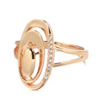 Rose Gold Big Size Rings For Women Elegant Wedding Rings ARI 7