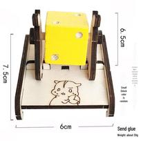 Hamster Fitness Wheel & Frisbee Toy with Stand for Small Pets See Image