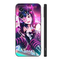 Game Project Sekai Black Silicone Phone Case For Xiaomi POCO X3 X4 NFC F3 F4 GT F5 M3 M4 M6 X5 X6 Pro 5G C55 C65 M5 POCO X4 GT 5G