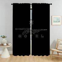 Window Curtain for Room 2 Panel Tokio el Shades Anti-mosquito Curtains 2 Pieces Tulle for Bedroom Home Interior Curtains W50xH70cmx2pcs-CL
