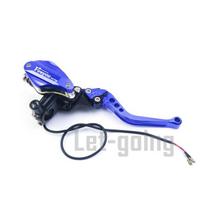 Adjustable Reservoir Hydraulic clutch Brake Pump Master Cylinder Motorcycle Racing For  Yamaha Kawasaki Brake Pitbike Dirt blue