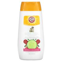 Arm & Hammer, 2-in-1 šampūnas ir kondicionierius šunims, su agurkais ir dygliuota kriauše, 16 fl oz (473 ml)