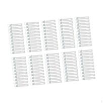 100 Pieces Mounted Hook Fasteners, Tile Hanger, Wall Mount, Hook, Display, Hanging K-hooks for Aluminum 9x0.2x1.6cm