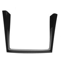 Car Carbon Fiber Style Water Cup Holder Cover Trim for BMW X5 E70 20082013 black