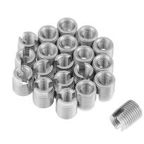 20 vnt. Nerūdijančio plieno SUS303 Savisriegis įsukamas sriegio įdėklas M3 x 6mm