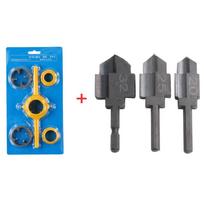 Water Pipe Expand Drill Bit  PPR Step Drill Bit PVC Thread Making Size Plastic Pipe Thread Tools Plumber Repair Connection Tool