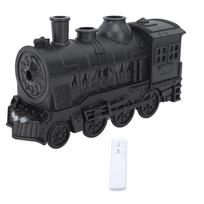 Eterinių aliejų difuzorius 300 ml Traukinio formos 2 apšvietimo režimai Aromaterapinis vėsios miglos drėkintuvas su black
