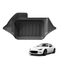 skirta Mazda MX-5 Miata MX5 MX 5 Mazda Roadster 2016 -2025 TPE 3D automobilio bagažinės kilimėlis krovinių įklotas bagažinės kilimėlis visų oro sąlygų juodas