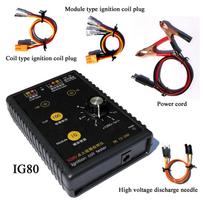 Original Automobile Ignition Coil Tester Car Gas Oil Petrol Vehicle Natural Gas 24V Gasoline 12V Coil Ignition Testing Tool IG80