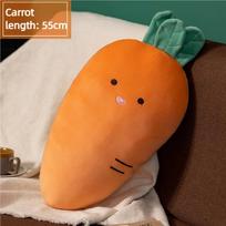 Soft Avocado Doll Lunch Napping Banana Carrot Plush Pillow Mushroom Car Cushion Doll Gift for Girlfriend