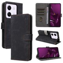 Odiniai atverčiami dėklai, suderinami su Xiaomi Poco M7 Pro / Redmi Turbo 4, Redmi Note Note 14, Poco X7 Pro, viso korpuso apsauga, smūgiams atsparus dėklas for Xiaomi Poco M7 Pro juoda