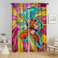 Dragon Window Curtain for Room 2 Panel Halloween Decoration Partition Anti-mosquito Curtains Tulle for Bedroom Living Kitchen W50xH70cmx2pcs-CL