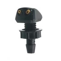 Car Dual Holes Windshield Washer Car Windshield Wiper Washer Spray Nozzle Fits Most Car Models Nozzle Wiper Water Spray Jet