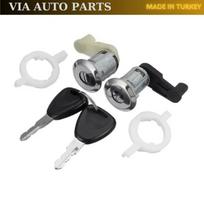 Bagažinės spynos komplektas Megane Scenic Mk1 Clio Mk2 OEM 7701474906 7701468981