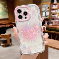 Mobiliųjų telefonų dėklai iPhone 11 13 XR 15 Pro Max 12 14 Pro Max dėklas iPhone 16 7 Plus 8 Plus XS Max Animacinis raštas Apsauga nuo kritimo Atspari smūgiams iPhone 6&6s balta