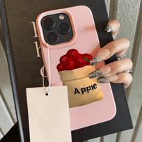 Telefono dėklas iPhone 11 13 dėklas iPhone 12 14 15 16 Pro Max 12 Pro 15 Plus Odinis Pieštas Vandeniui Atsparus Apsaugotas nuo kritimo ir Atsparus dėvėjimuisi Animacinis iPhone 16 Pro Max rožinė