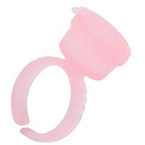 100pcs Tattoo Ink Rings Cups Pigment Holder Eyebrow Eyelash Extension Microblading Accessories white