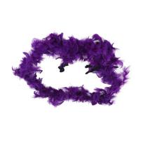 Fluffy Feathers Trim Chandelle Feathers Boa for Dancing Wedding Party Costume Decoration blue