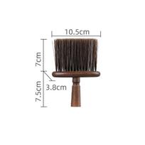 Coffee Grinder Brush Wooden Multifunctional Cleaning Tool Soft Bristles Crevice Dust Removal Brush Car Interior Cleaning Tool black
