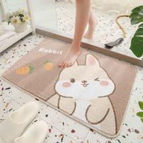 Vonios anti-slip grindų kilimėlis vandens sugėrimas vonios kojų kilimėlis animacinių gyvūnėlių tualeto anti-slip kilimėlis tualeto vonios kilimas 40 * 60Cm