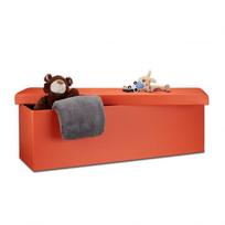 Sulankstomas suoliukas 38x114x38cm., oranžinės spalvos