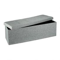 Sulankstomas suoliukas 38x114x38cm., pilkos spalvos