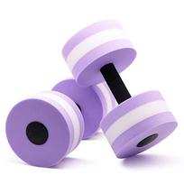 High-Density EVA-Foam Dumbbell Set, Water Weight, Swim Belt, Soft Padded, Water Aerobics, Aqua Therapy, Pool Fitness, Water Exercise pink