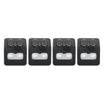 4Pcs Stainless Steel Car Tire Changer Jaw Cover  Clamp Protector Replacement Accessories