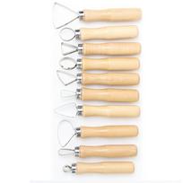 10pcs Clay Pottery Sculpture Wax Soap Modelling Carving Tools Set