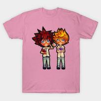T Shirt Women Bookworms Sora And Roxas Harajuku Print Kawaii Tshirt Summer Short Sleeve Female T-Shirt Top Tee S