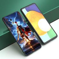 Spartan Black Phone Case For Samsung A13 A22 A24 A32 4G A23 A25 A34 A35 A52S A53 A54 A55 A73 5G A12 A14 A15 A31 A33 A50 A51 A72 Samsung A22 4G yellow