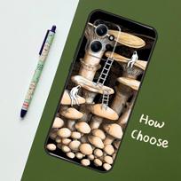 Weird Trippy Mushroom For Xiaomi Redmi Note 12S 11S 10S 9S Note 12 8 9 10 11 Pro Phone Case For Redmi 12 9 C 10C Redmi Note 12 5G black