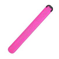 Rechargeable LED Armband Running Slap Glow Bracelets LED Light Up Wristband for Night rožinė