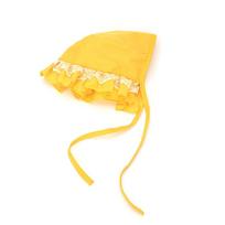 Puppy Sun Hat Breathable Sun Visor Cap Dog Sun Protection Hat Pet Hat Summer Dog Cap Dog Sunbonnet for Puppy S geltona