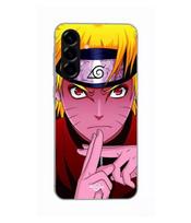 Case - Maniacase - Samsung Galaxy A26 - Silicone - Black - Naruto crossed hand juoda
