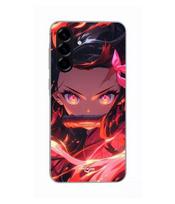 Case - Maniacase - Samsung Galaxy A26 - Silicone - Soft - Demon Slayer Nezuko Kamado juoda