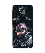 Case - Maniacase - Samsung Galaxy A16 - Silicone - Black - Black Panther juoda