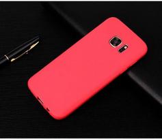 Ricestate case For Samsung Galaxy S7 edge Cases Silicone TPU case for Samsung Galaxy S7 Edge Ultra thin Solid colors Samsung S7edge black