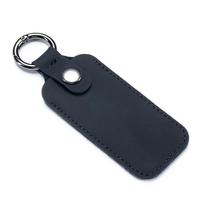 Odinis USB atmintinės apsauginis dangtelis raktų pakabukas USB atmintinės dangtelis Neprarandantis automobilio raktų pakabuko dėklas skydo prieigos kortelės movai black