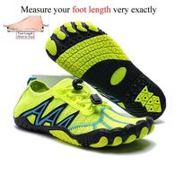 Plus Big Size 47 Men Women Slipstop Barefoot Aqua Shoes Water Sports Shoes Swimming in the Sea Beach Shoe Diving Summer Sale 35 žalia