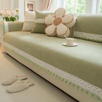 Neil 2024 Anti-Skid Cream Sofa Cushions: All-Season Leather-Style Seat Covers 70*70 cm