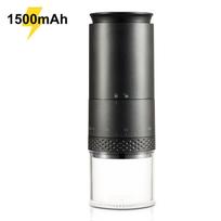 30 Mesh Coffee Machine Grinder Electric Coffee Beans Crusher Manual External Adjustment Thickness Professional Coffee Machine gray