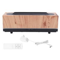 Flame Aroma Diffuser 200ml Woodgrain Model Nano Atomized Humidification Flame Effect Humidifier for black