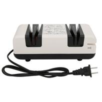 Muti Functional Automatic Electric Blades Sharpener Kitchen Knife Scissors Sharping Machine CN juoda balta spalva
